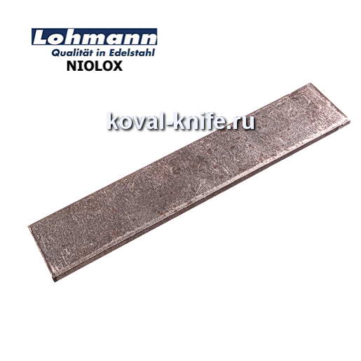 Preparation for a knife from NIOLOX sheet steel sizes: 300kh40kh4mm.