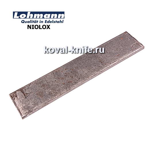 Preparation for a knife from NIOLOX sheet steel sizes: 200kh30kh4mm.