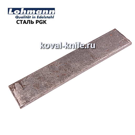 Blank for knife made of PGK sheet steel dimensions: 250x35x5mm.