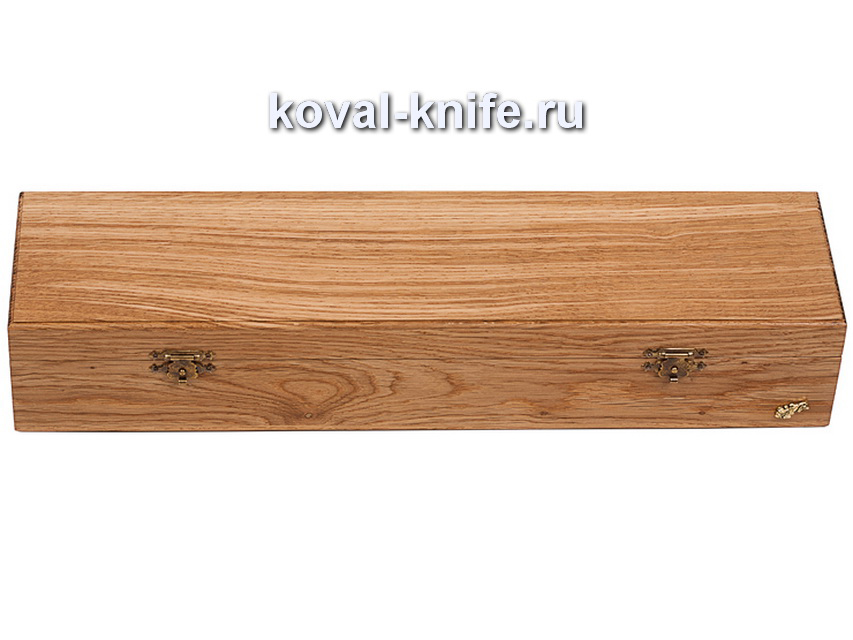 Casket for a knife or dagger from oak