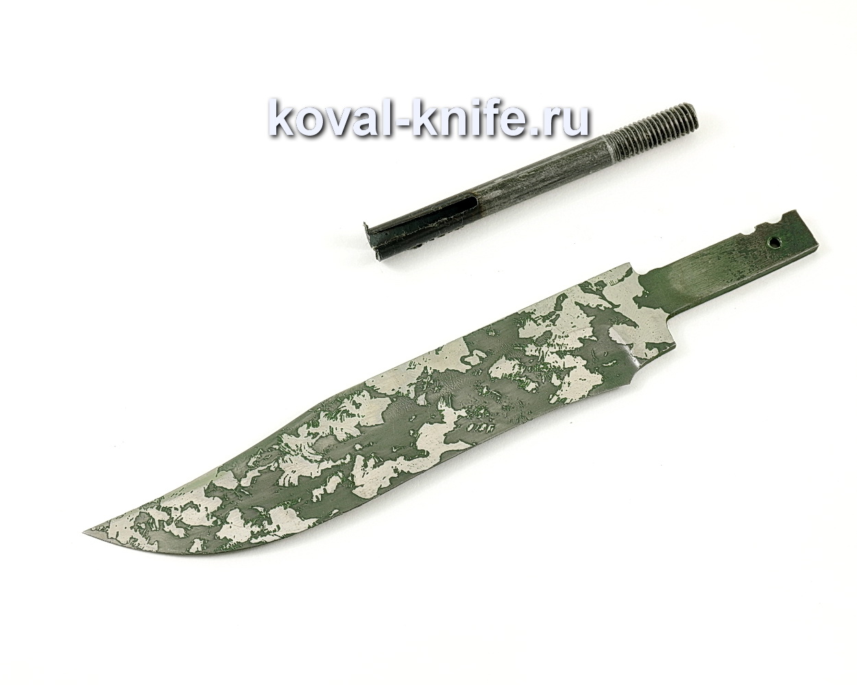 Viking knife blade (forged steel 95X18, pickling)