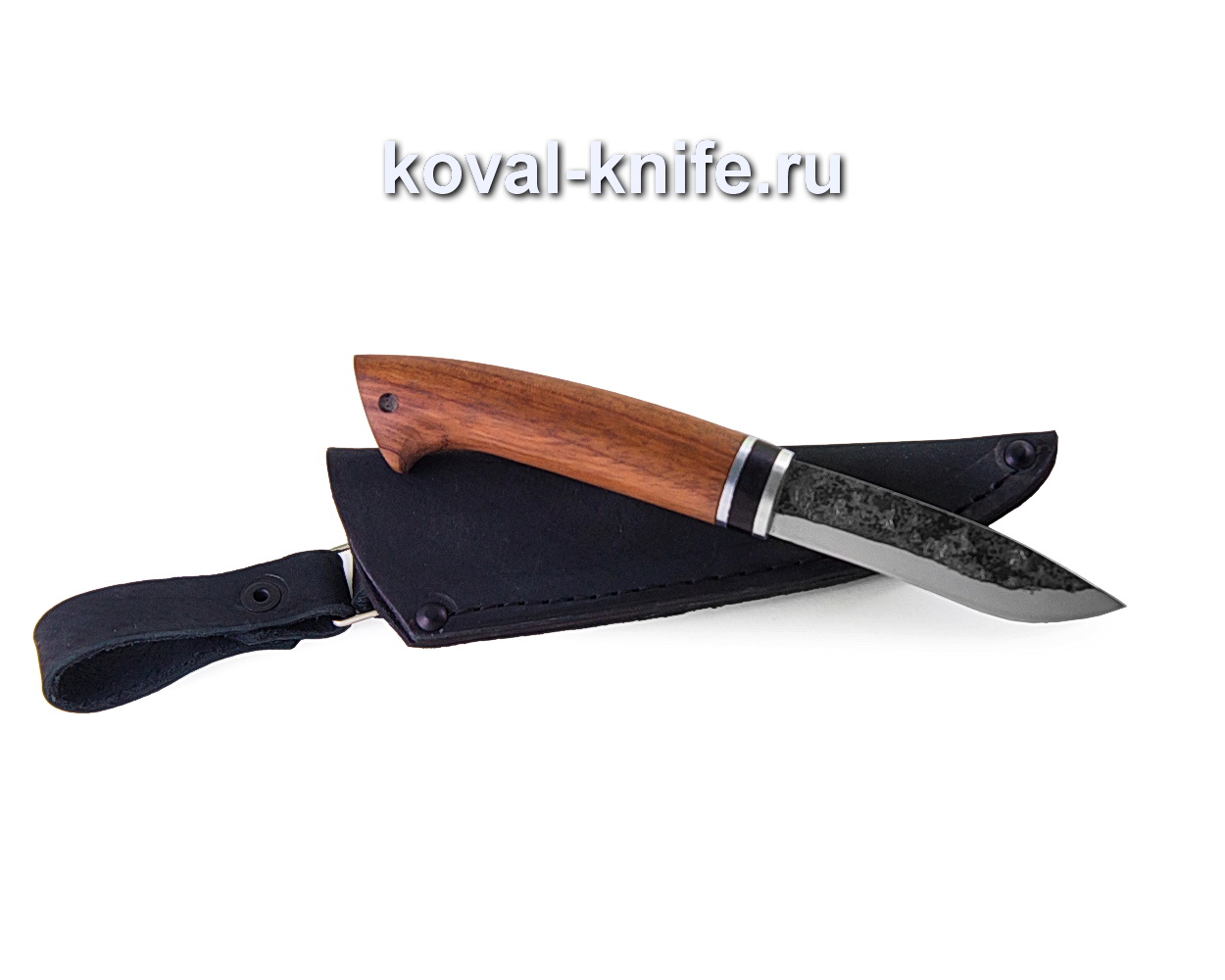 Knife Mushroom picker from forged steel 9hs (bubing handle) A366