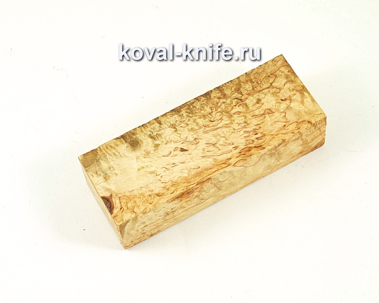 Karelian birch for knife handle (whetstone)