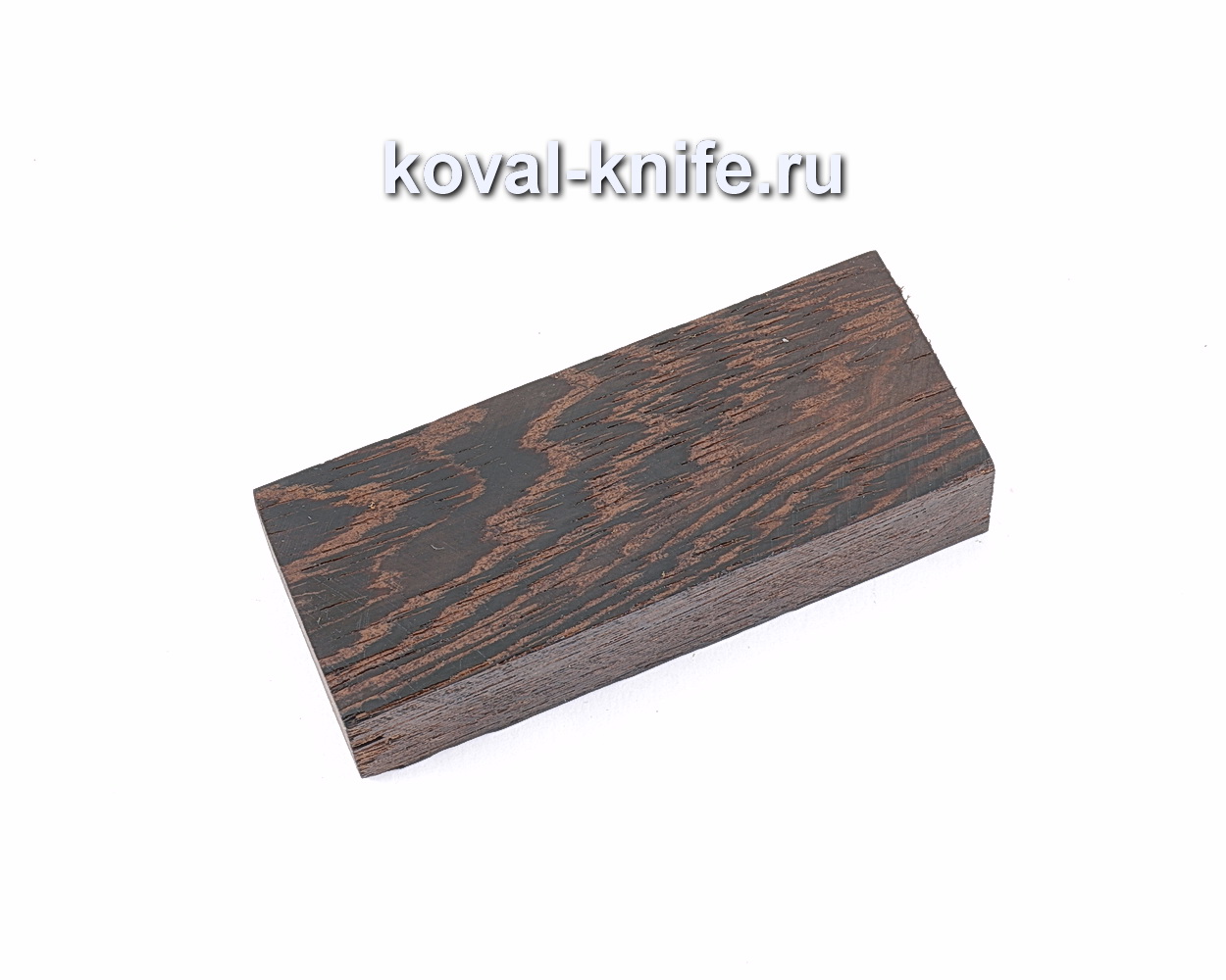 Wenge bar for knife handle