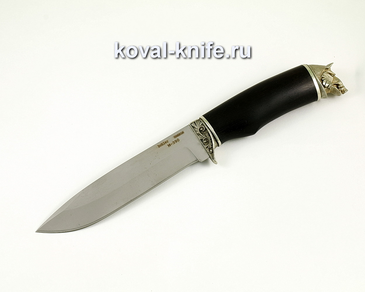 Olympus knife in powder steel M390 (hilt handle, casting) A393