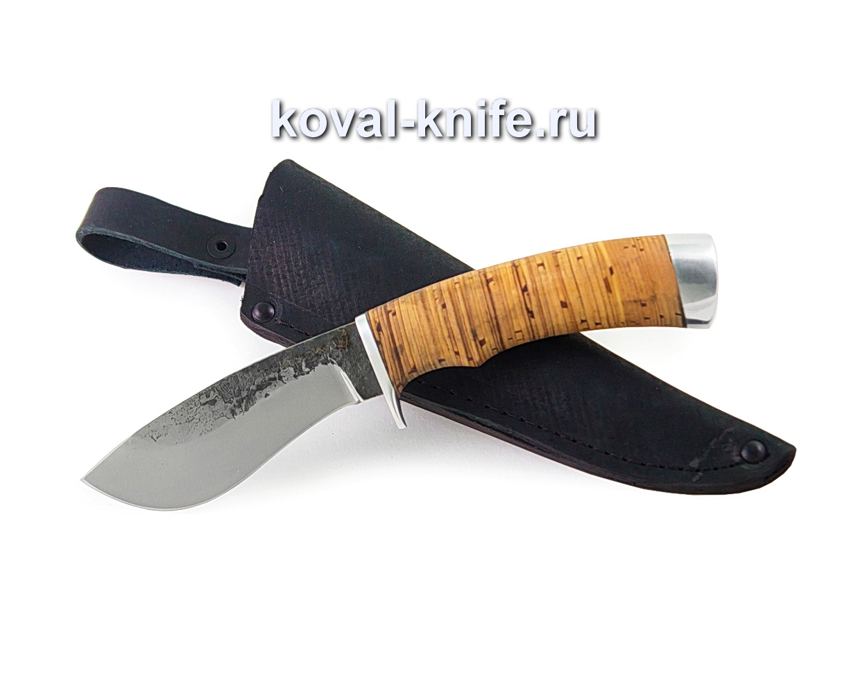 Knife Rhinoceros steel h12mf (birch bark handle) A358